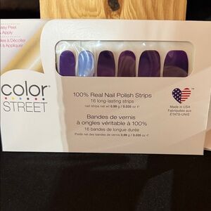 Color Street POTION POP Purple and Lavender Nail Strips